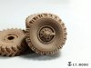 E.T. Model P35-116 Russian URAL-4320 Truck Weighted Road Wheels(3D Printed) For TRUMPETER Kit 1/35